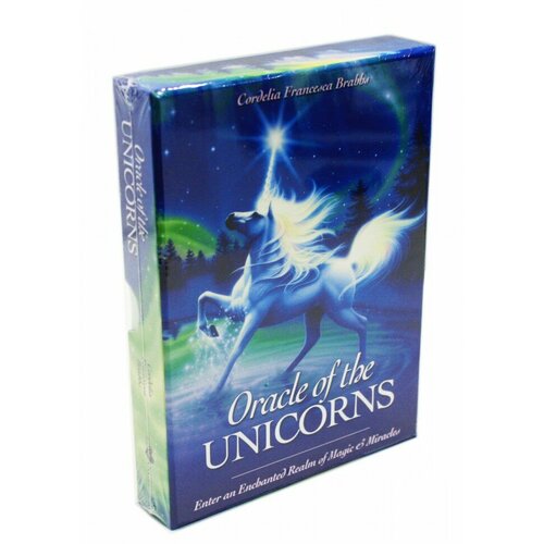 Карты Таро Oracle of the Unicorns Blue Angel / Оракул Единорогов мини карты таро карты исцеляющего ангеля healing angel cards blue angel