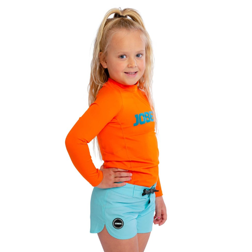 JOBE Гидромайка лайкр. JOBE 23 Rash Guard Longsleeve Kids Fire Orange