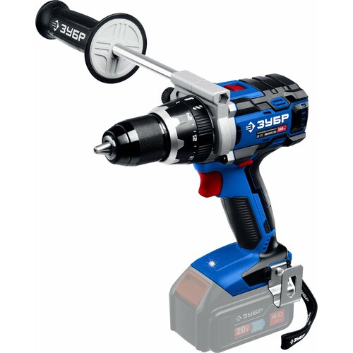 Бесщеточная аккумуляторная ударная дрель-шуруповерт ЗУБР DB-211 без АКБ 1630000₽