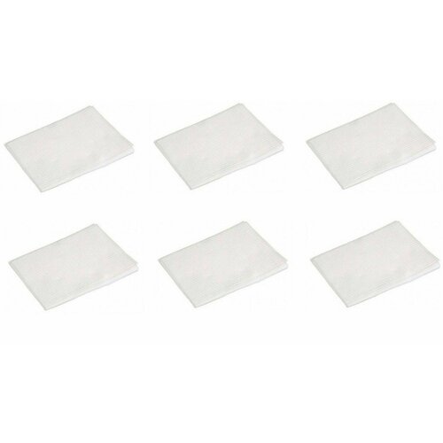 1-2 Pro Салфетка из вафельного полотна, универсальная, белая, 40х80 см, 120 г/м2, 6 шт