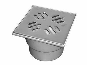 фото Трап 110*150*150 вертикальный (с нерж. решеткой) не регулируемый TA1212 Ани