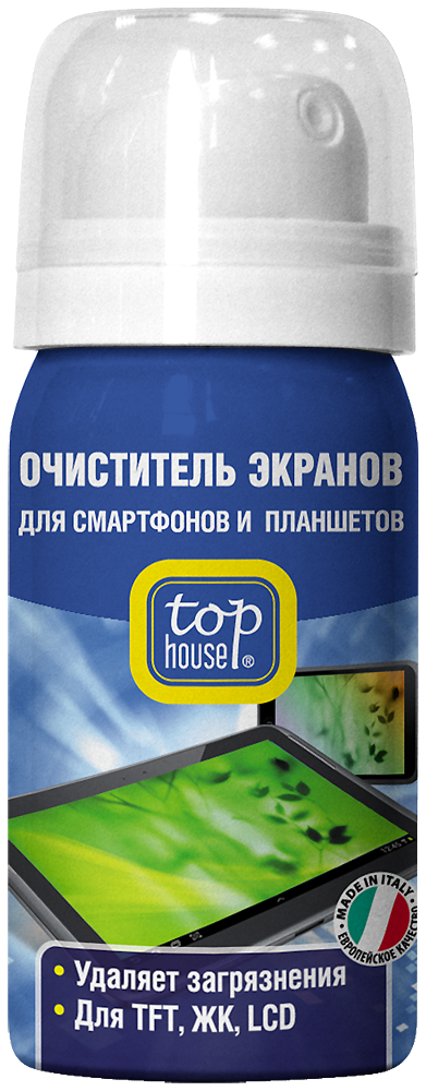 Top House Очиститель чистящий спрей для экрана