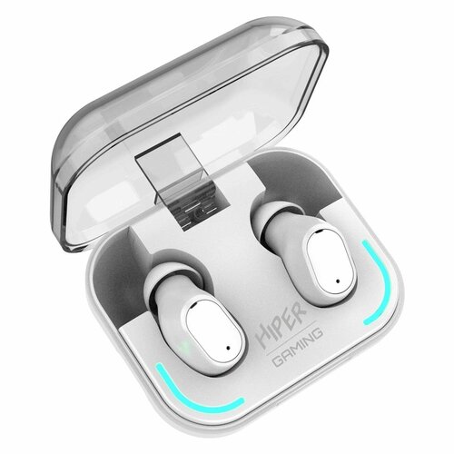 Наушники True Wireless игровые HIPER ARIA H2 white наушники true wireless realme buds air 2 white rma2003