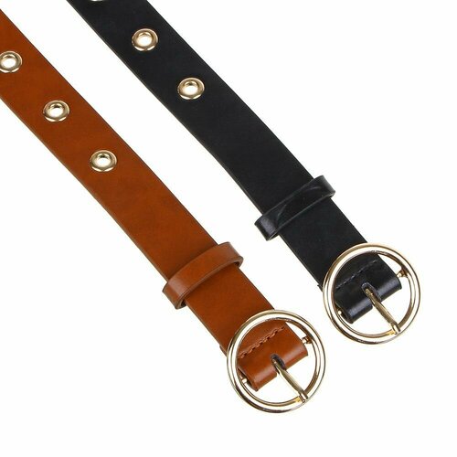 фото Ремень new galaxy, размер 105, черный