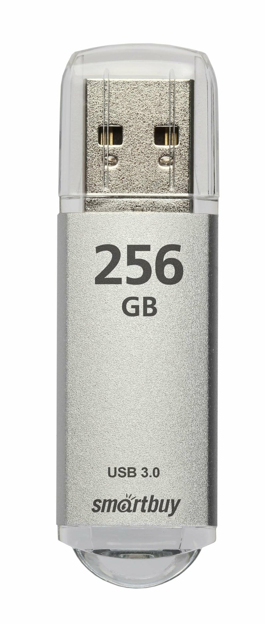 USB-накопитель SmartBuy V-Cut series 256 GB USB 3.0, серебристый