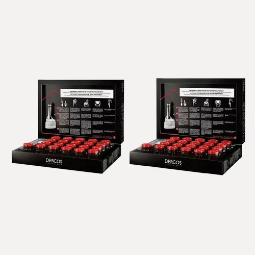 Изображение товара Vichy Средство против выпадения волос для мужчин Dercos Aminexil Intensive 5, 2 х 21 монодоза