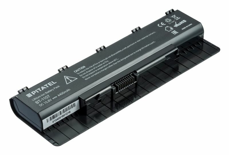 Батарея для ноутбуков PITATEL , 4400мAч, 10.8В, Asus N46, N56, N76 - фото №5