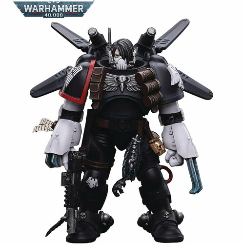 Фигурка подвижная Raven Guard Chapter Master Kayvaan Shrike 1/18