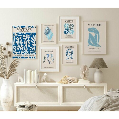 Постеры на стену 6 шт.