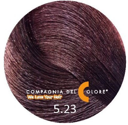 COMPAGNIA DEL COLORE краска для волос 100 МЛ AMMONIA FREE 5.23