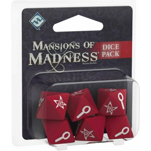 Настольная игра Особняки безумия - дополнение набор кубиков (Mansions of Madness Dice Pack) дополнение для настольной игры hobby world особняки безумия вторая редакция за порогом