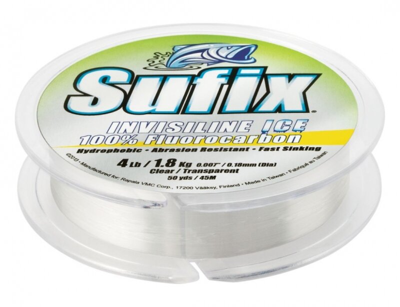 Флюорокарбоновая леска Sufix Invisiline Ice Fluorocarbon