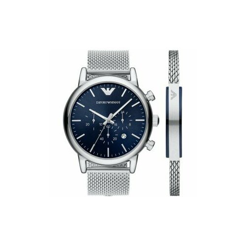 фото Наручные часы emporio armani, серебряный