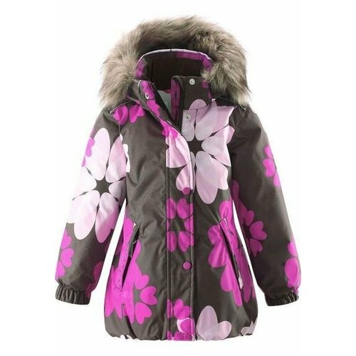 фото Куртка reima, размер 104, коричневый