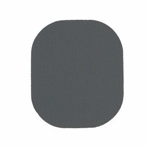 Фото AZ01 Термозаплатка, ткань, 57х67мм (серый (gray)), 10 шт