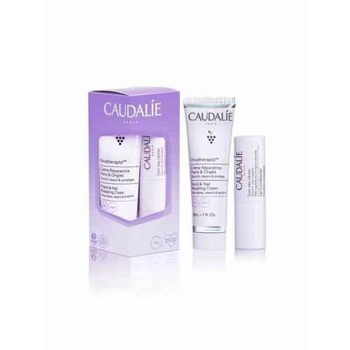 Набор Идеальный дуэт Изысканный крем для рук и ногтей 30 мл Бальзам для губ 45 гр 1200₽