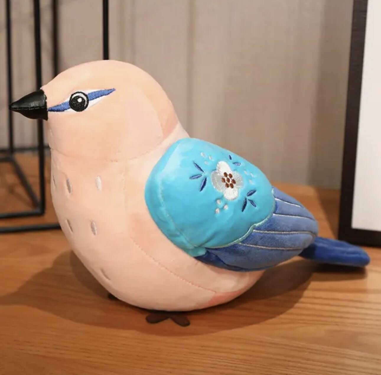 Мягкая игрушка реалистичная птица, попугай 30 см
