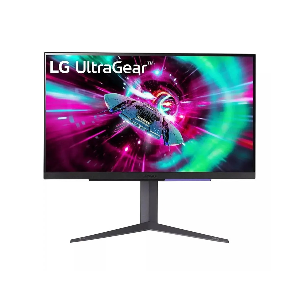 Монитор LG 27" UltraGear 27GR93U-B черный IPS LED 16:9 HDMI матовая HAS Piv 1000:1 320cd 178гр/178гр 3840x2160 144Hz G-Sync DP UHD USB 6.4кг