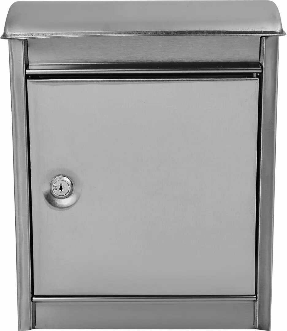 Почтовый ящик Standers 26.3x33.3x12.3 см нержавеющая сталь цвет серый - фотография № 3