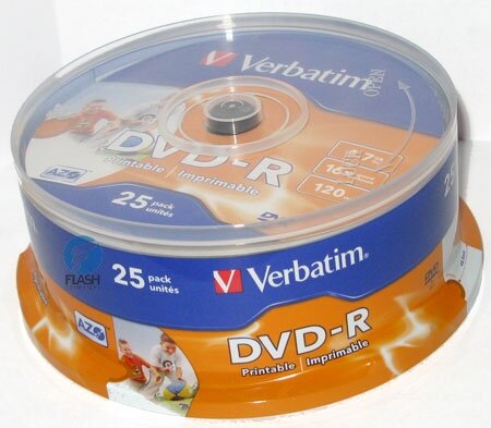 диски dvd-r 4.7Gb 16x Azo+ Verbatim - фото №13