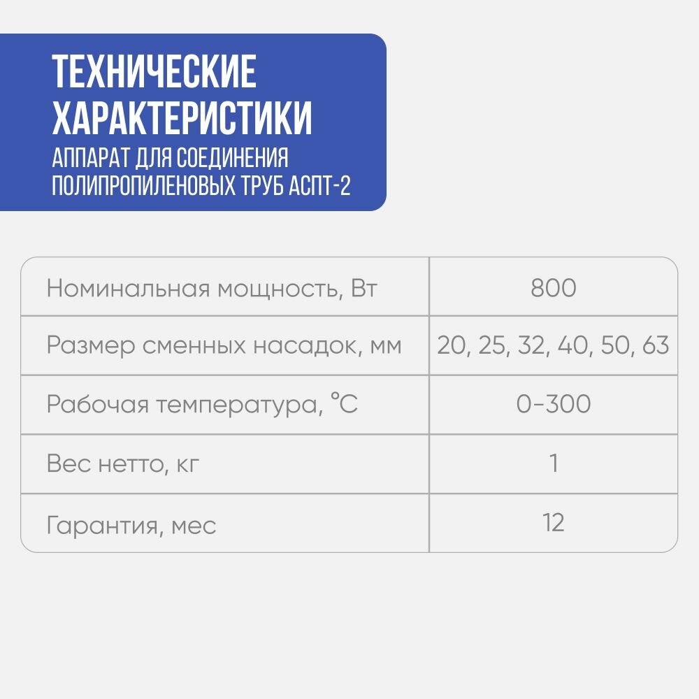 Аппарат для сварки пластиковых труб ДИОЛД - фото №5