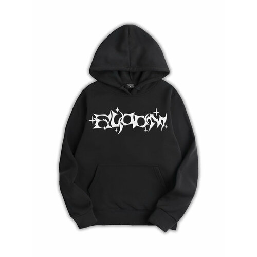 фото Худи bloom century, размер 54, черный