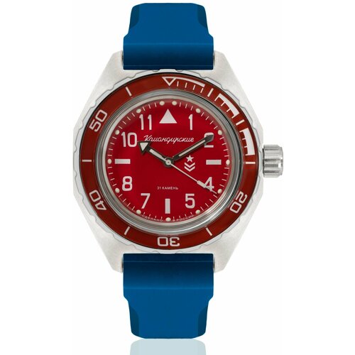 фото Наручные часы восток командирские, синий