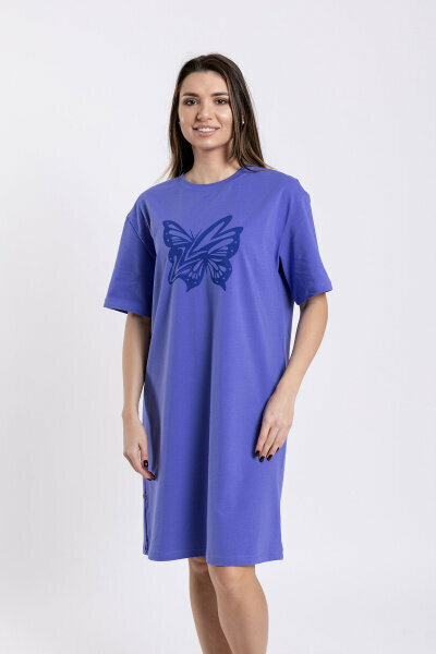 Сорочка SERGE, размер 88, фиолетовый