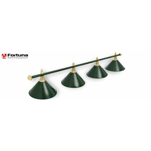 FORTUNA BILLIARD EQUIPMENT Светильник Fortuna Allgreen Luxe 4 плафона