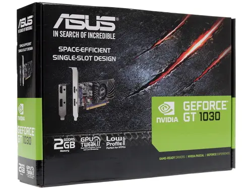 Видеокарта ASUS GeForce GT 1030 2GB LP (GT1030-2G-BRK)