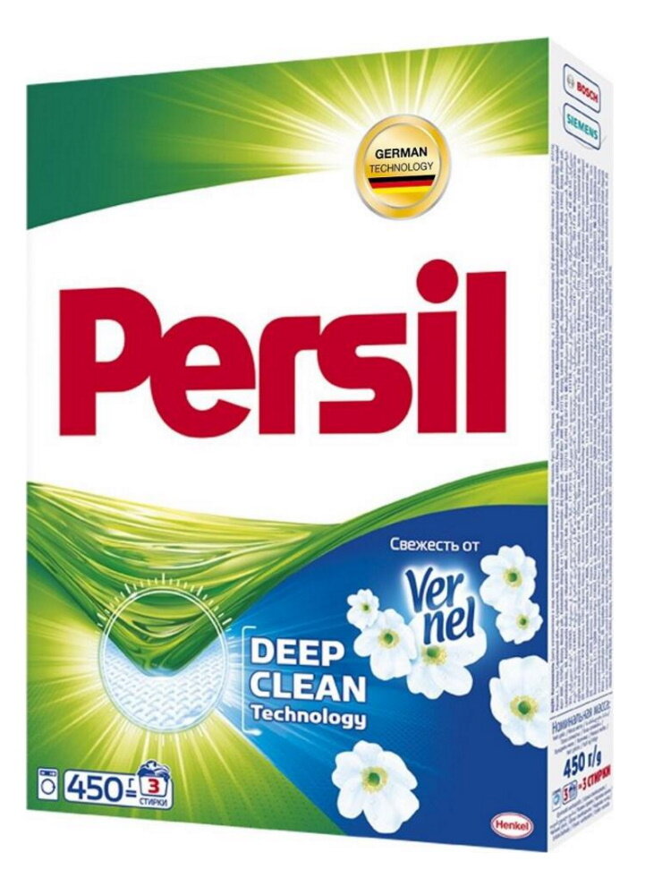 Стиральный порошок Persil Свежесть от Vernel 450 гр.