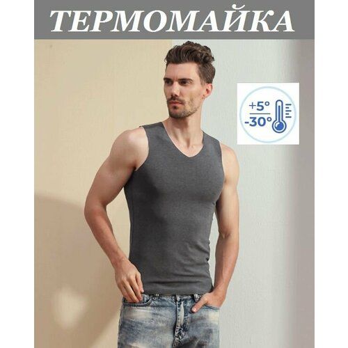 фото Термобелье верх , размер xxxl, серый bottoncini