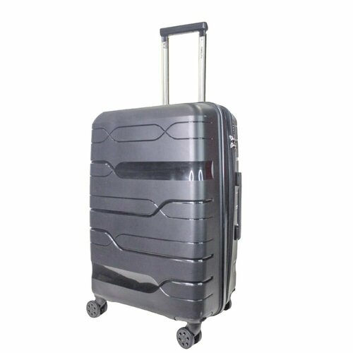 Чемодан Impreza Classic, 55 л, размер M, синий чемодан sweetbags полипропилен увеличение объема износостойкий водонепроницаемый 80 л размер m розовый