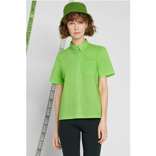 Блуза  Baon, размер 46, зеленый