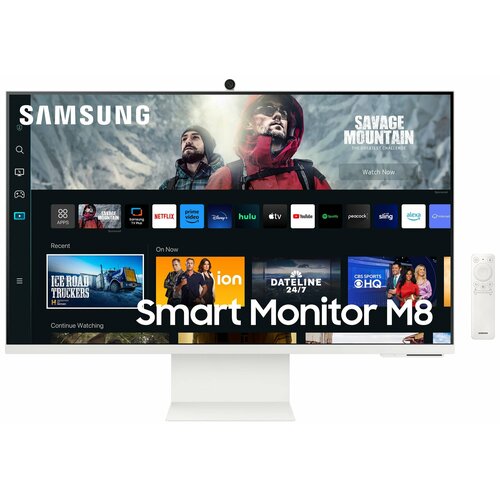 Монитор Samsung 323840x2160 Samsung Smart M8 4K UHD M80C LS32CM801UIXCIматрица VA Матовая Встроенные колонки Встроенная веб камера Встроенный микрофон Регулировка высоты 8344800₽