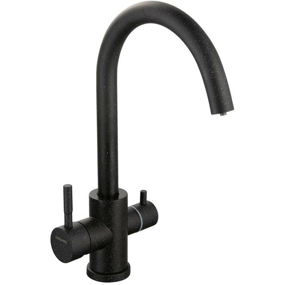 Osgard Смеситель Osgard 85973 Gron Plus для кухни с переключателем на питьевую воду с выделенным каналом антрацит