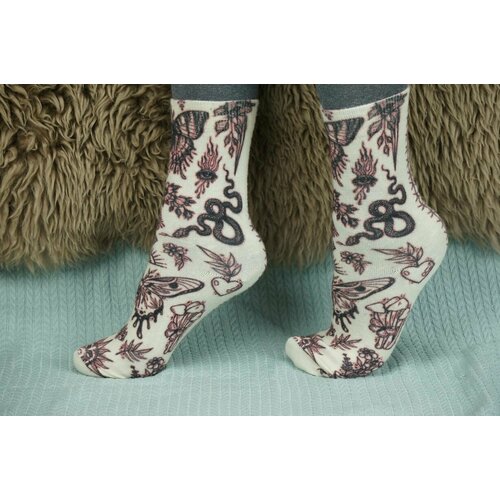 фото Носки шерстянки, размер 39/42, зеленый