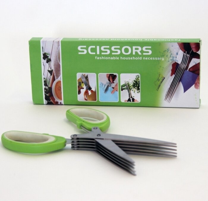 Ножницы для нарезки зелени, 5 лезвий Scissor