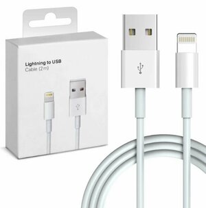 Кабель зарядки Lightning на USB (8 pin) для iPhone/iPad/AirPods/iPod, 2м, Data Cabel