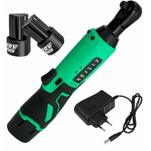 Трещотка аккумуляторная Zitrek ZKRW12 12 В Li-Ion 2x2 Ач 61 Нм 569000₽