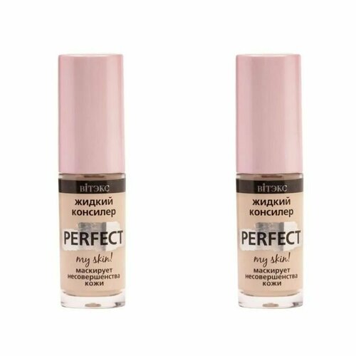 Витэкс Консилер жидкий PERFECT MY SKIN, тон 22 Natural, 4.9 г, 2 штуки