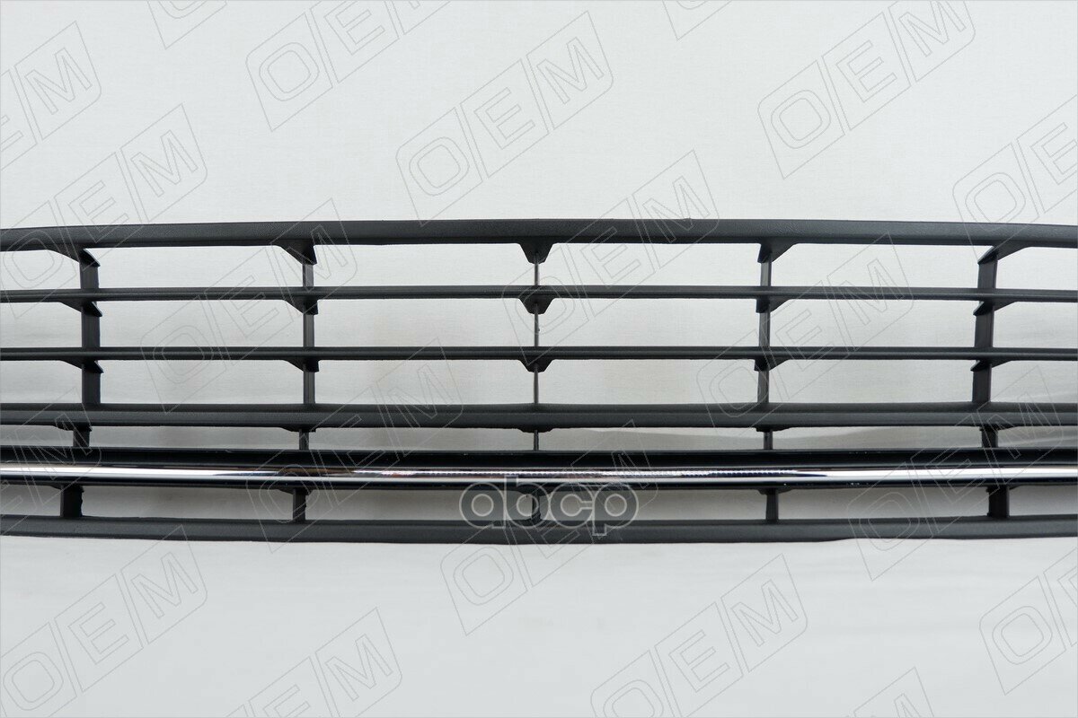 Решетка В Бампер Нижняя Volkswagen Polo Sedan 5 2015-2020, Под Хромированную Накладку O.E.M. арт. OEM3675