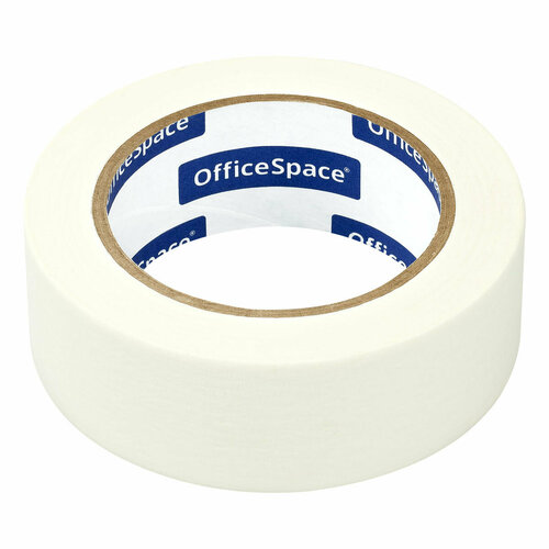 Клейкая лента малярная OfficeSpace, 38мм*50м, ШК (арт. 361988)