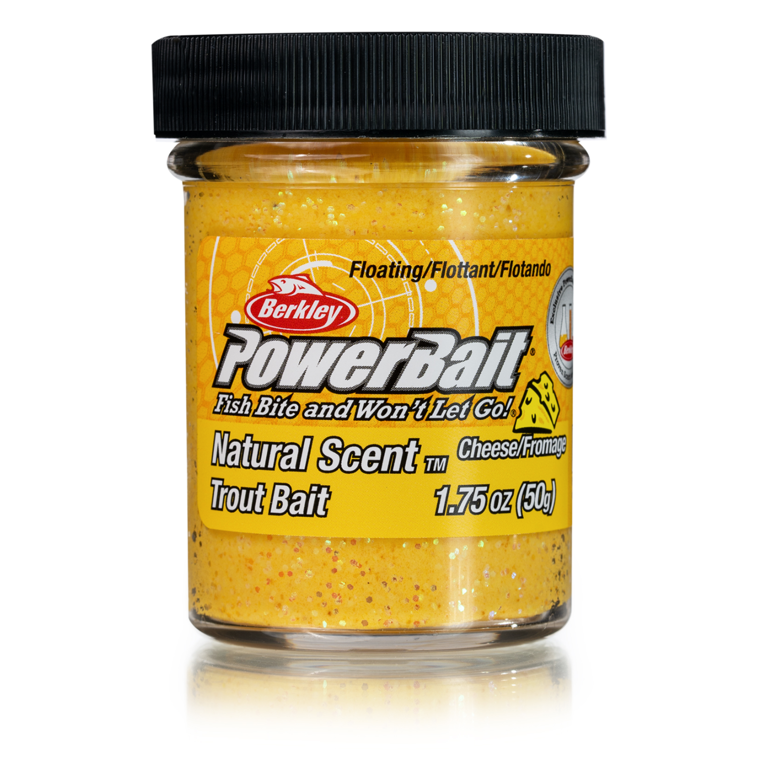 Паста форелевая Berkley "PowerBait" Natural Scent Trout Bait, 50гр, Сыр