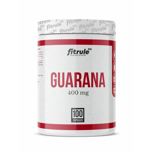FitRule Guarana - энергия в 400 миллиграммах, 100 капсул