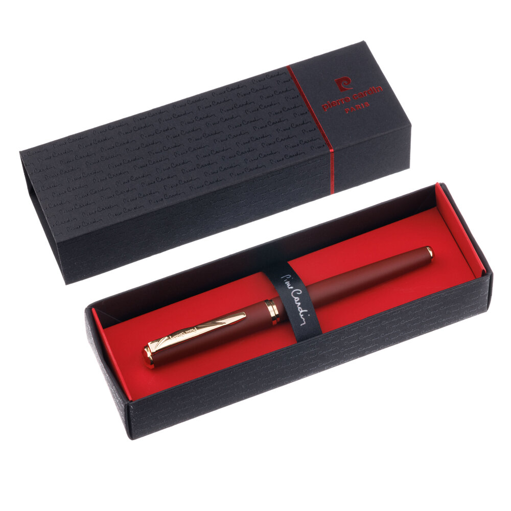 Ручка-роллер Pierre Cardin GAMME Classic. Цвет - терракотовый. Подарочная упаковка