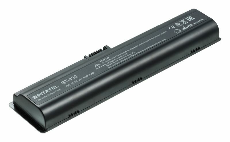 Батарея для ноутбуков PITATEL , 4400мAч, 10.8В, HP Pavilion dv2000, dv6000, dv6100, Compa - фото №7
