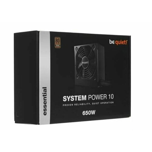 Блок питания 650W be quiet! System Power 10 650W