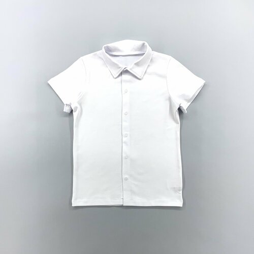 фото Рубашка киндом, размер 134, белый