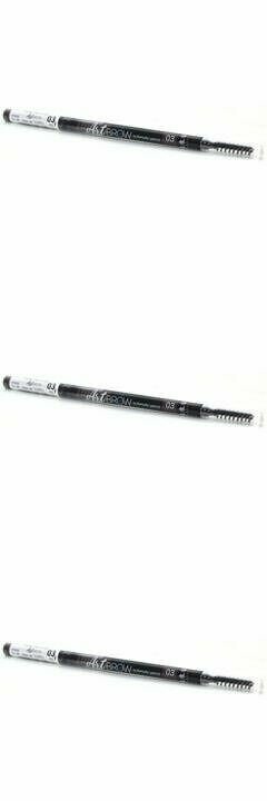TF cosmetics карандаш контурный автоматический для бровей, тон 03, цвет брюнет, 3 шт